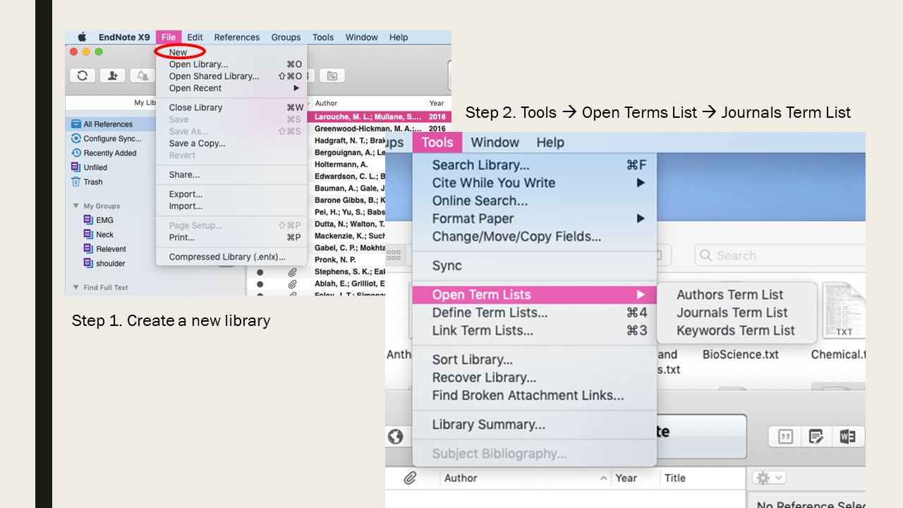 Get started with EndNote — slide 2